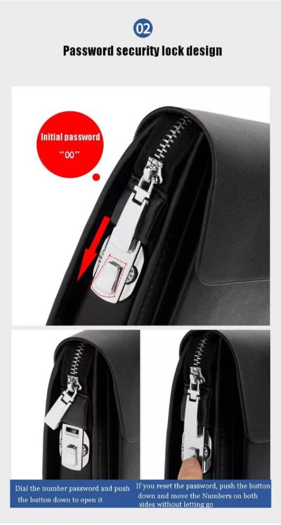 Men's Anti-theft Fashion Clutch Bag.