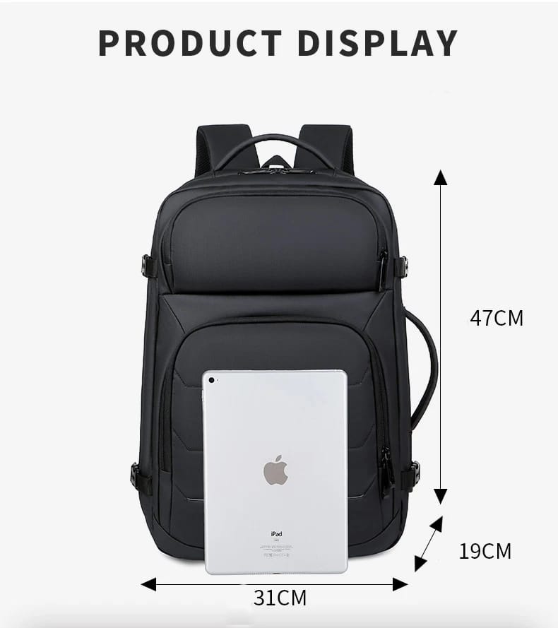 17 Inches expandable laptop bag