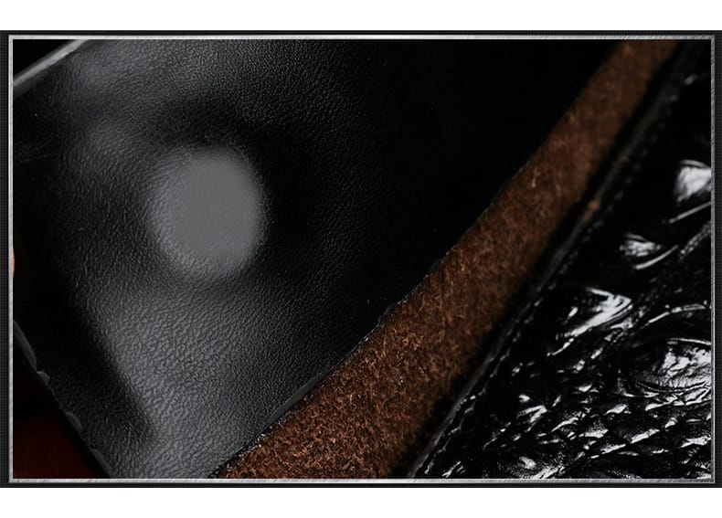 LUXE CROC EXECUTIVE CLUTCH BAG