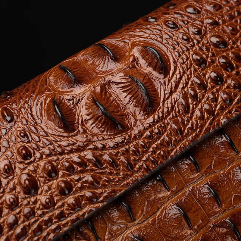 LUXE CROC EXECUTIVE CLUTCH BAG