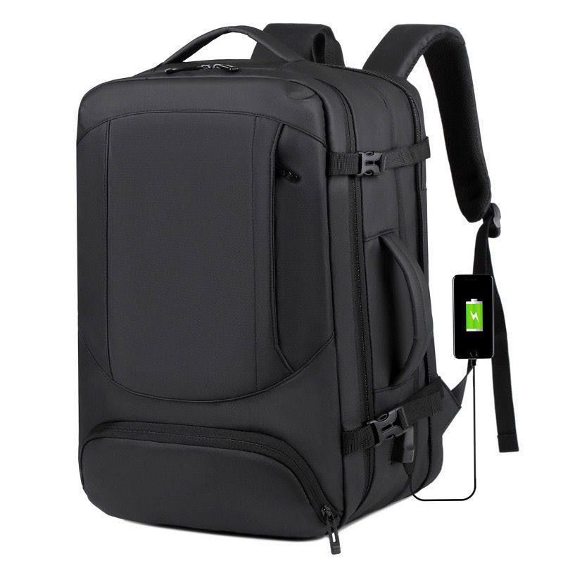 expandable with shoe compartment
